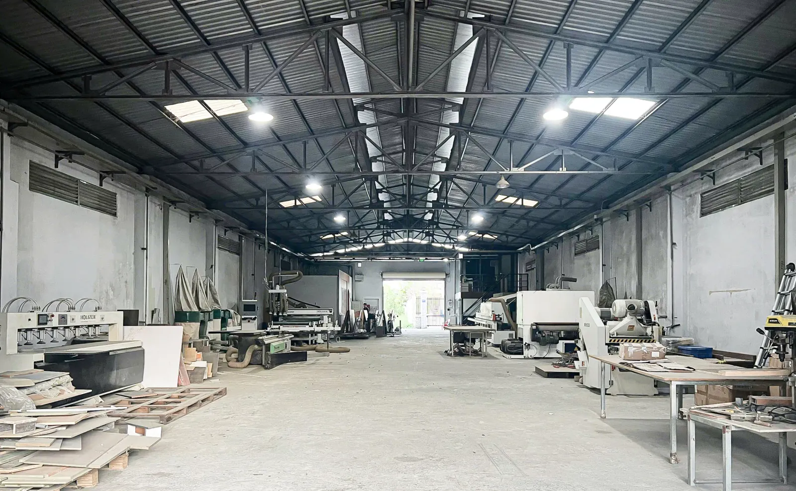 Toàn cảnh xưởng sản xuất
