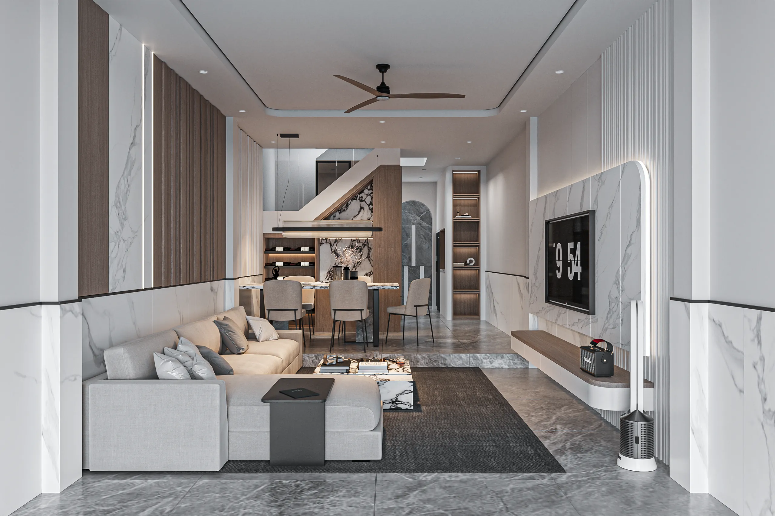 Cải tạo nhà phố Quận 8