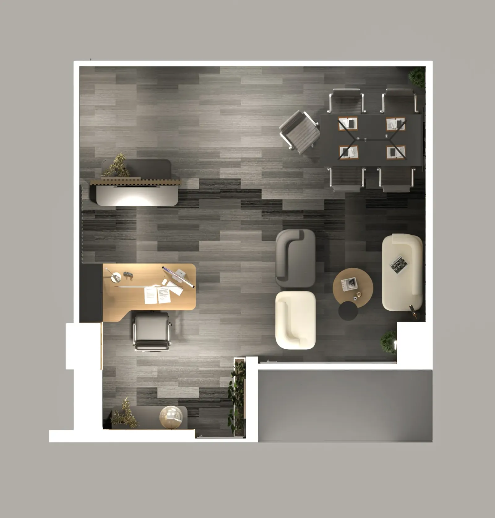 Phòng giám đốc — Công ty 12 Tháng 05